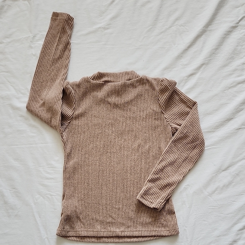SHEIN Ribbed Beige and Leopard Print Set - Picture 3 of 5